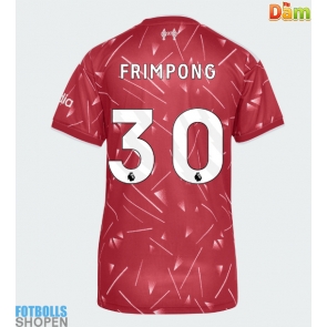 Billiga Liverpool Jeremie Frimpong #30 Hemmatröja Dam 2026-27 Kortärmad